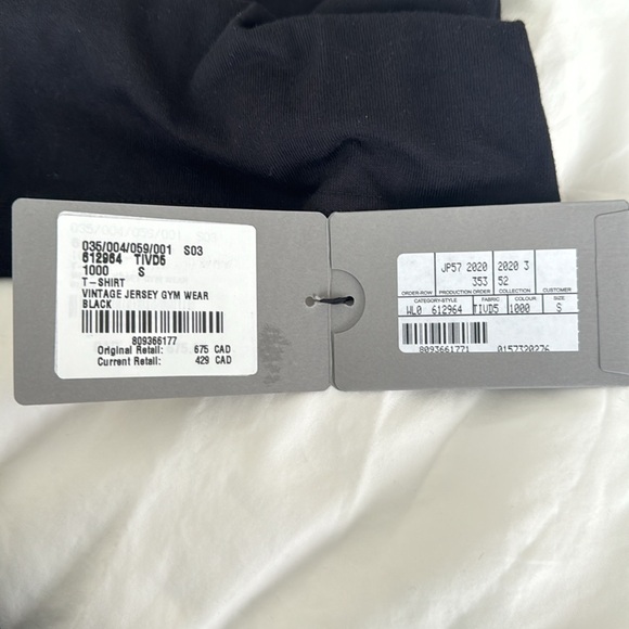 Balenciaga gym wear cotton T - Picture 4 of 5